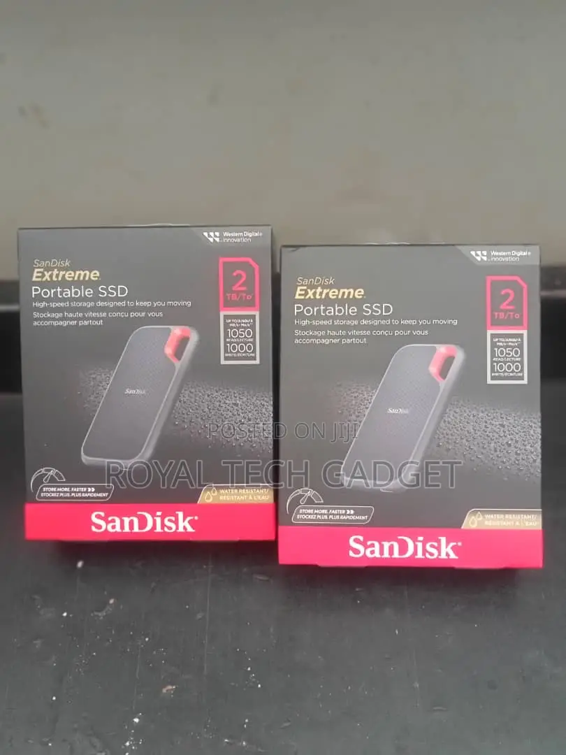 2tb Sandisk Extreme Pro Portable SSD External