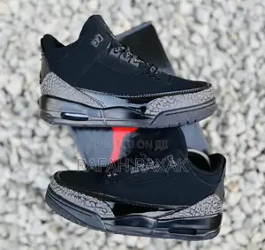 Original Black Air Jordan 3 Zapatos Sneaker