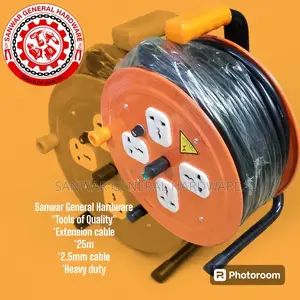 25M, Extension Cable,(2.5mm) Cable Reels