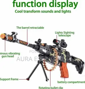 Rambo Toy Machine Gun