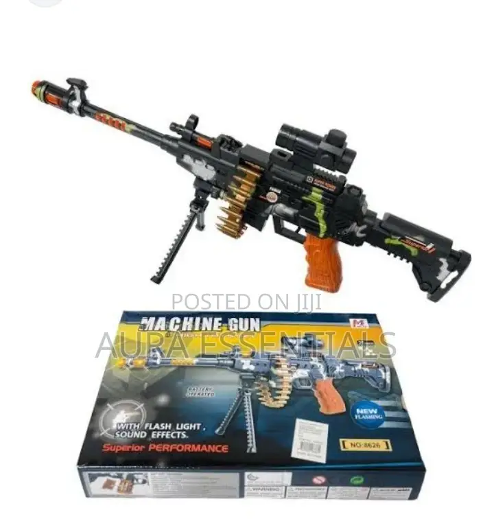 Rambo Toy Machine Gun