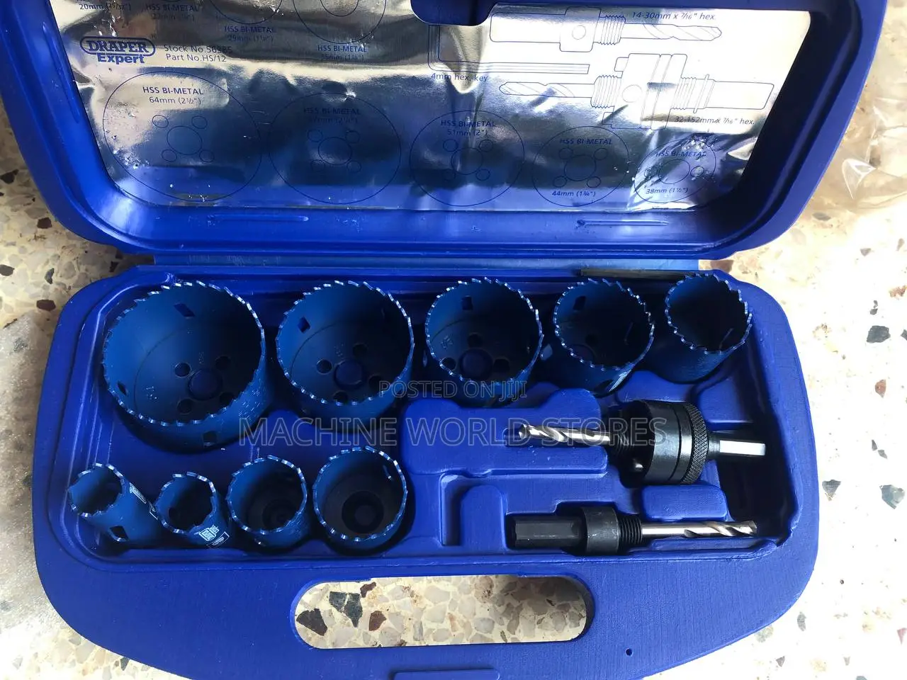 Plumbers/Electrician Holesaw Set.