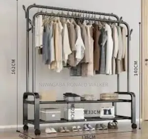 Multipurpose Movable Cloth Shoe Rack