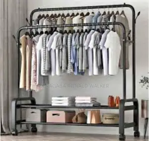 Multipurpose Movable Cloth Shoe Rack