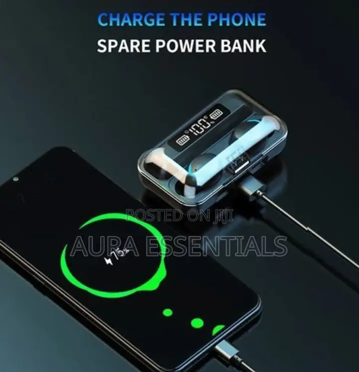 Bluetooth Earbuds TWS Wireless Earphone Fingerprint Touch