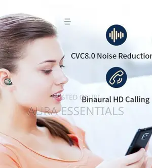 Bluetooth Earbuds TWS Wireless Earphone Fingerprint Touch
