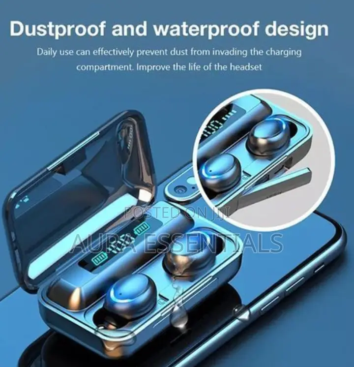 Bluetooth Earbuds TWS Wireless Earphone Fingerprint Touch