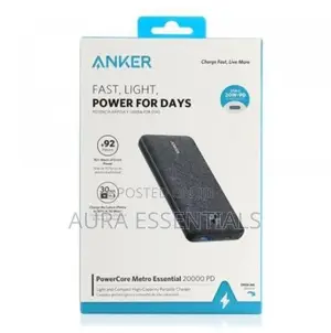 Anker Powercore Metro Essential 20W PD 20000mah Powerbank