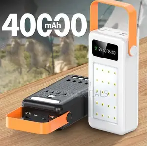 ZHY 1 Fast Charging Power Bank of 40000mah With 4 Cables