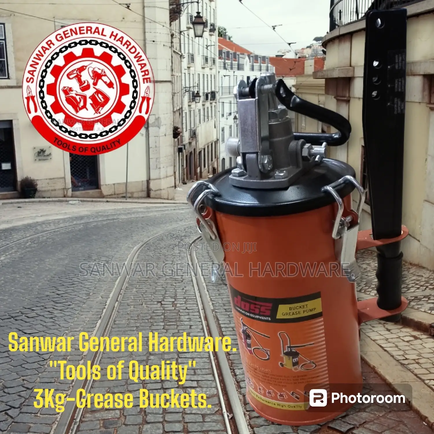3kg-Grease Buckets.