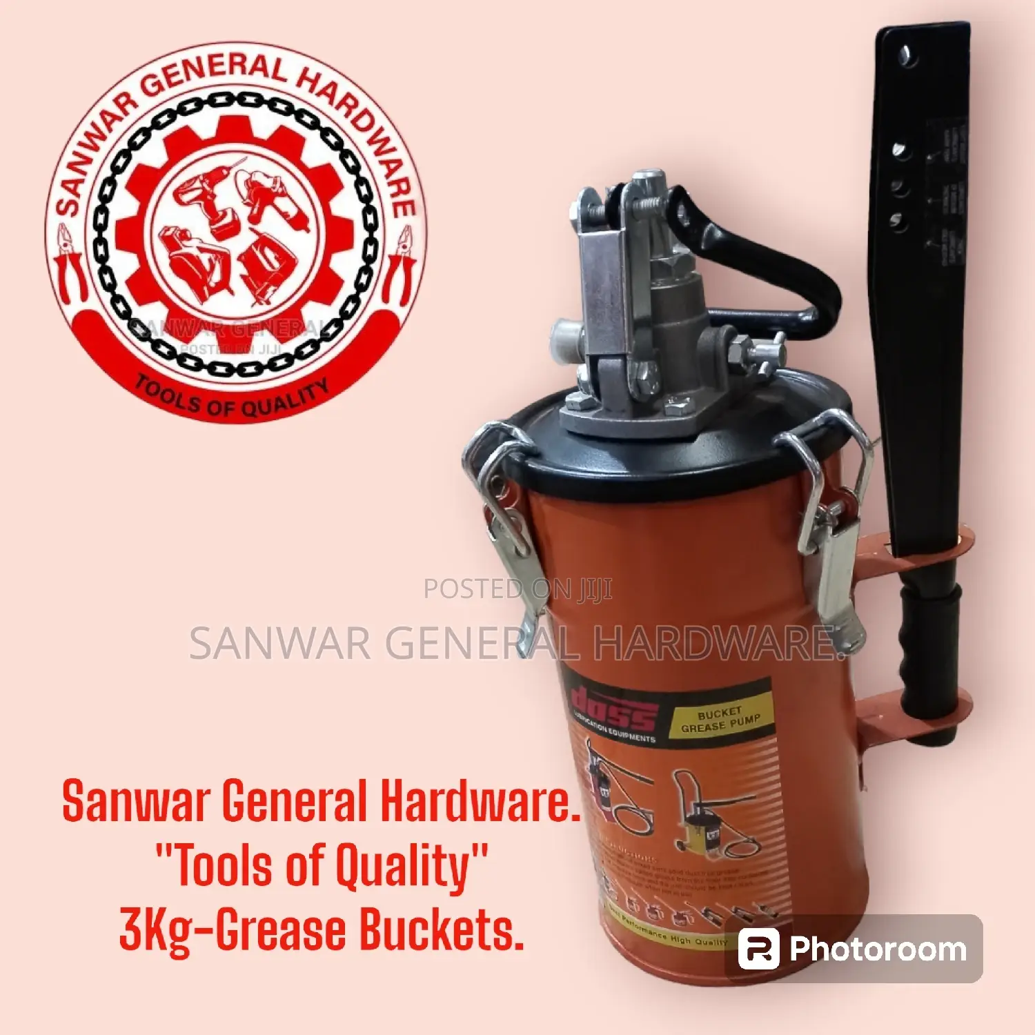 3kg-Grease Buckets.