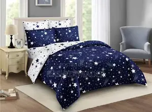 Bed Cover Blue Star