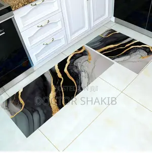 New 2pcs Non-Slip Cushion Kitchen Mat/ Rug Set