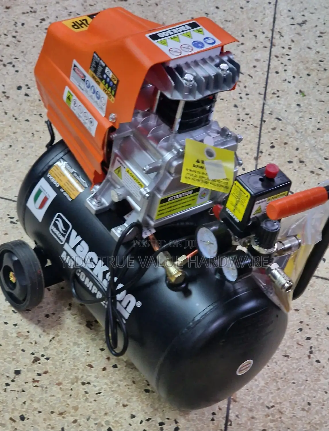 Air Compressor 25 Litres Vackson Italian Model