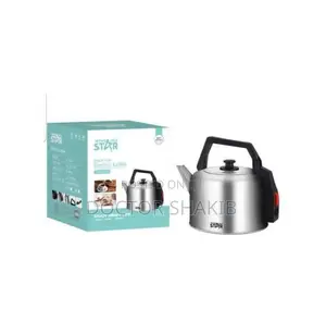 New Winning Star 5L Electric Kettle-Black, Silver