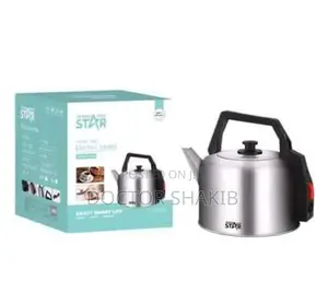 New Winning Star 5L Electric Kettle-Black, Silver