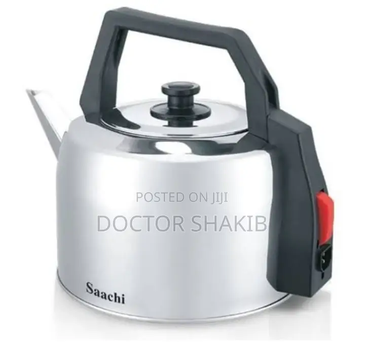 New Saachi Electronic Kettle 5l- Silver