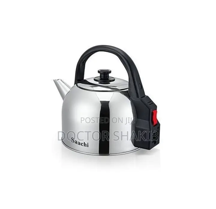 New Saachi Electronic Kettle 5l- Silver