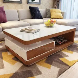 Executive Coffee Table With Glass Top Call Us On