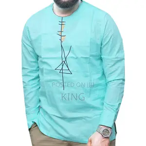 Kaftan Kitengi Shirt. (Linen)
