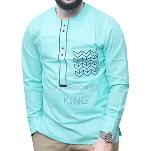 Kaftan Kitengi Shirt. (Linen)