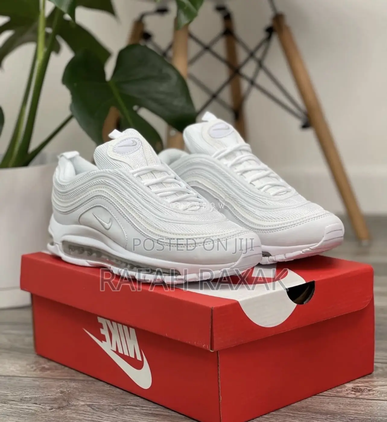 Original White Nike Air Max 97 Sneaker