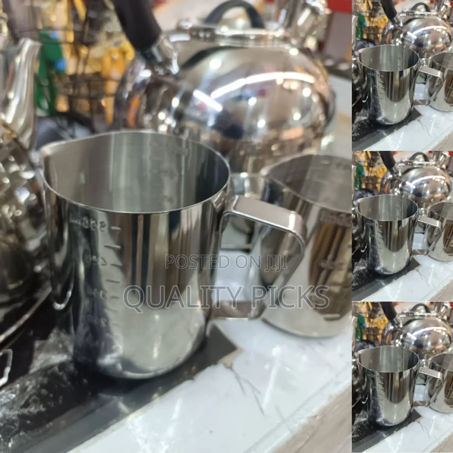 Stainless Milk Jar