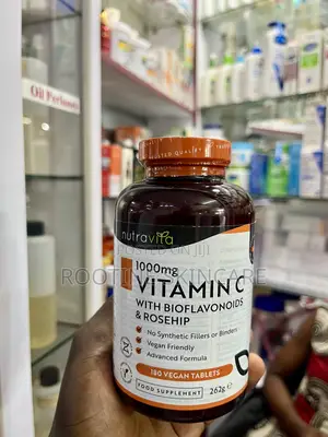 Nutravita Vitamin C With Bioflavonoids Rosehip Supplements