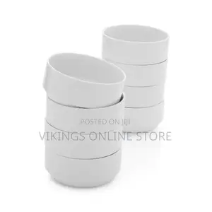 6 PCS of Sauce Food, Soup Cereal Serving Bowls - White