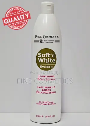 ORIGINAL Soft and White Swiss Lightening Body Lotion. 500ML