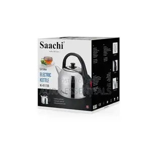 Saachi Electric Kettle - 5L - Silver