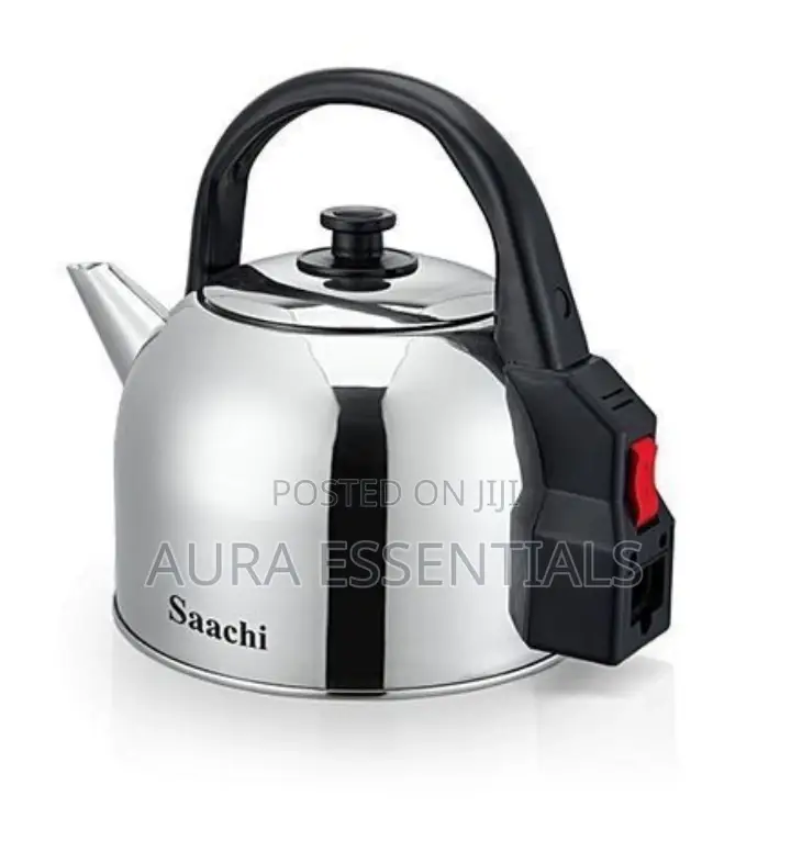 Saachi Electric Kettle - 5L - Silver