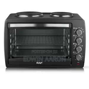 RAF Electric Oven 55L With 2 Hotplates
