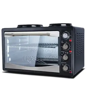 RAF Electric Oven 40L With 2 Hotplates