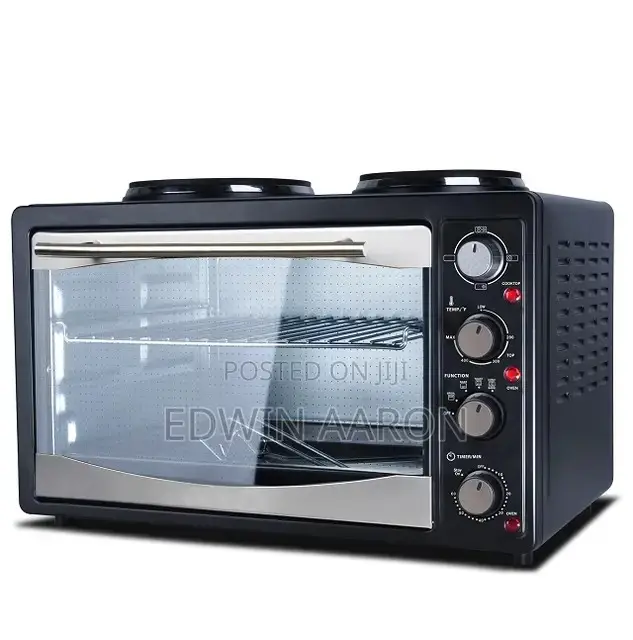 RAF Electric Oven 40L With 2 Hotplates