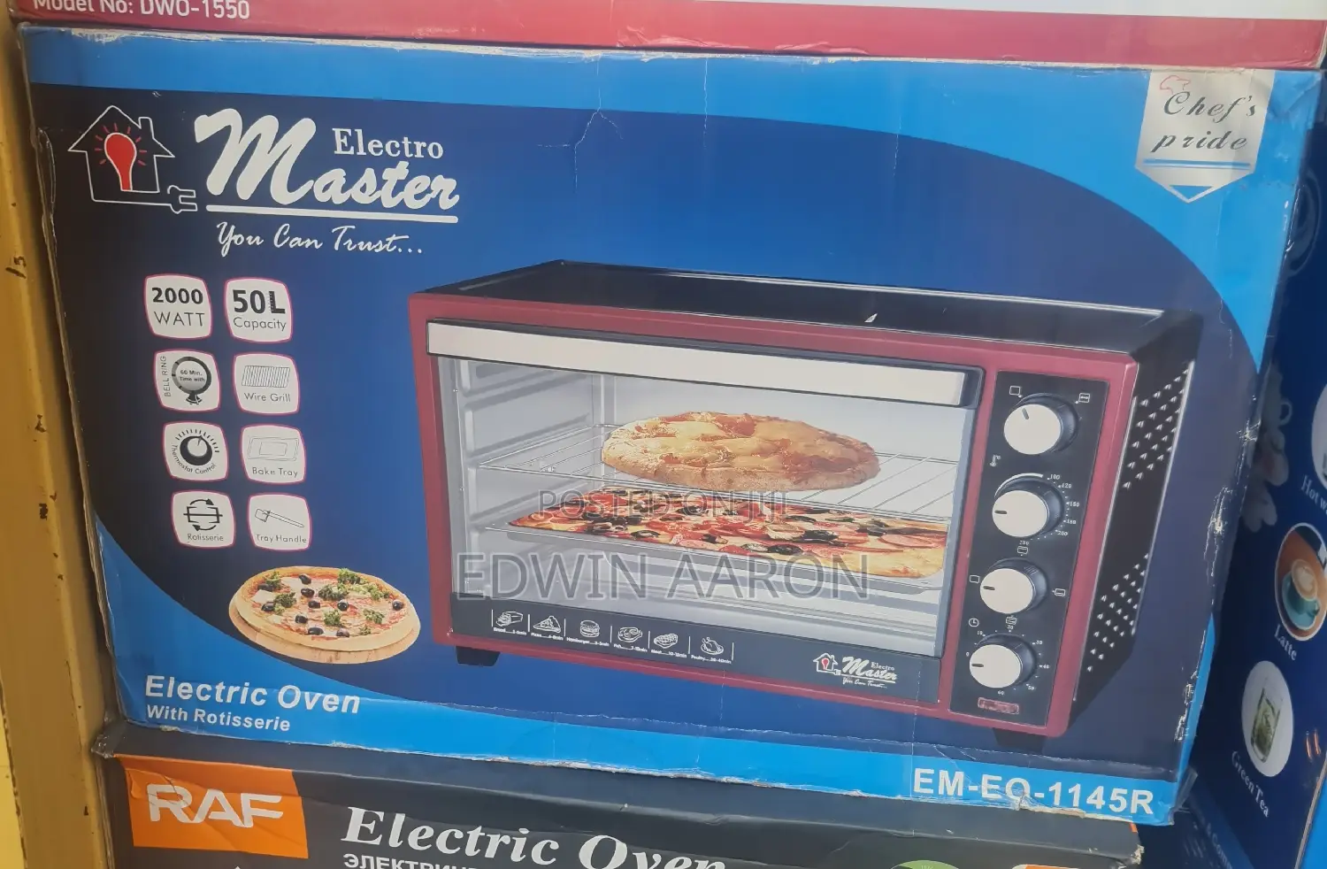 Electro Master Electric Oven 50l
