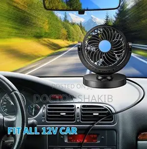 New Portable Rotatable Car Dashboard Electric Air Fan
