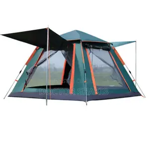 4 People Folding Automatic Inflatable Camping Tent