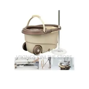 360 Detachable Spin Mopper Set. Wheels Spin Mopper