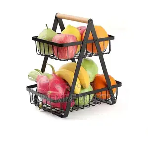 Modern 2 Tier Fruit Basket.
