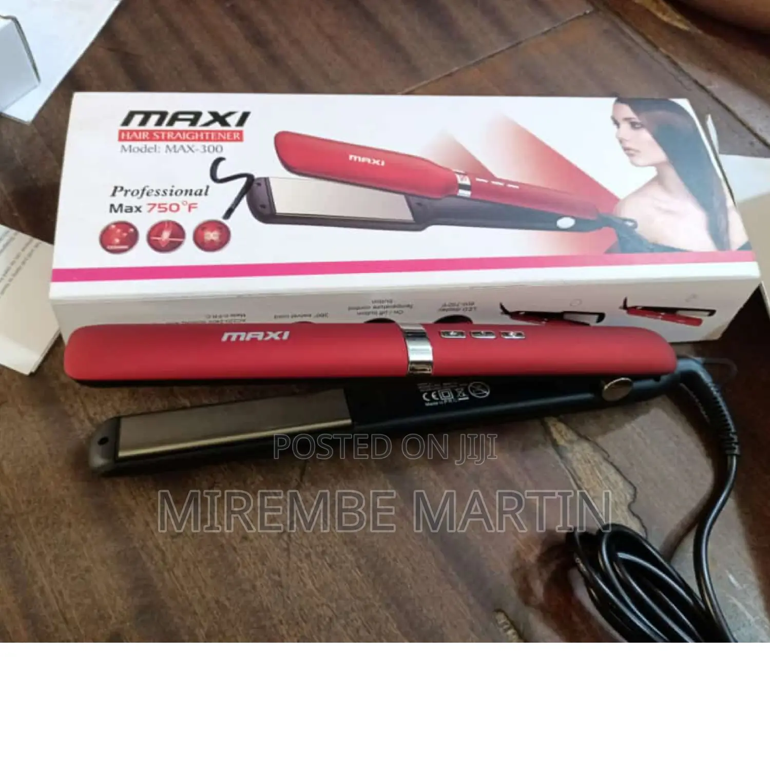 Maxi Electric Hair Straightener.