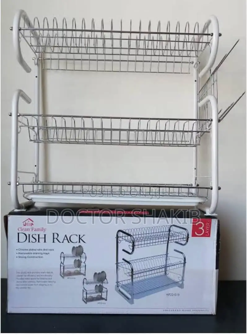 New 3 Layers Family Clean Dish Rack