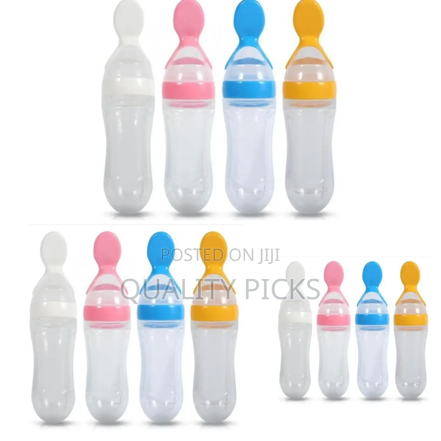 Baby Silicone Feeding Bottle