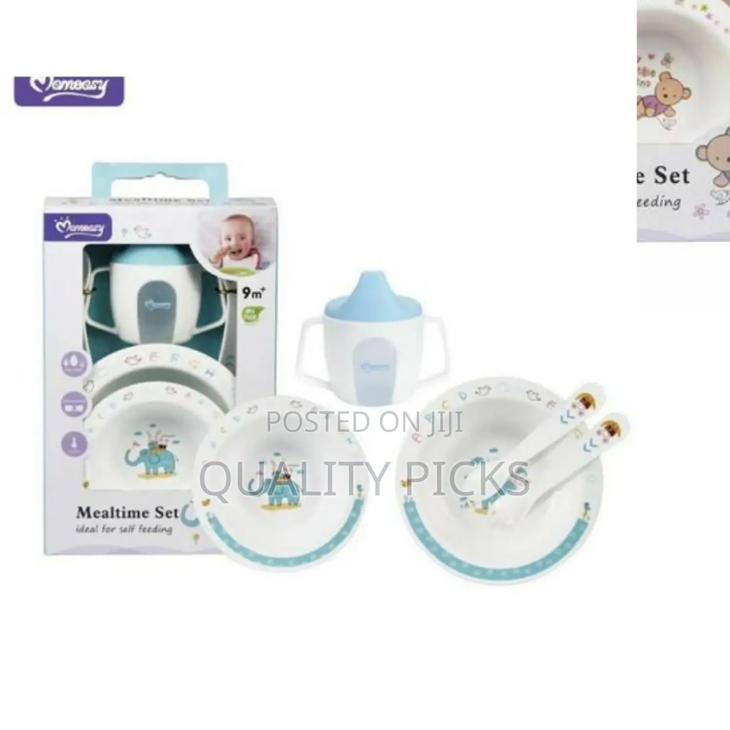 Silicone Baby Mealtime Set