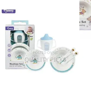 Silicone Baby Mealtime Set
