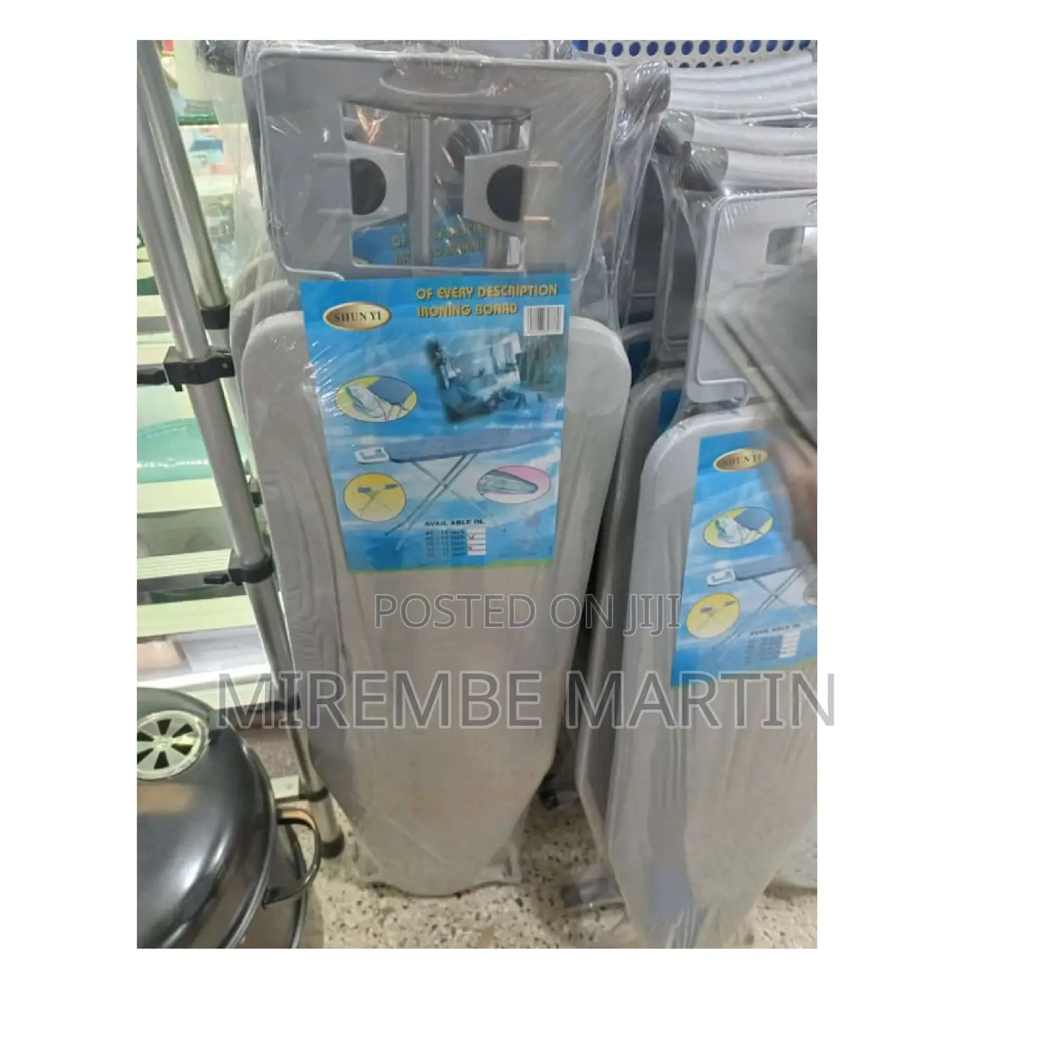 Medium Size Foldable Ironing Board.
