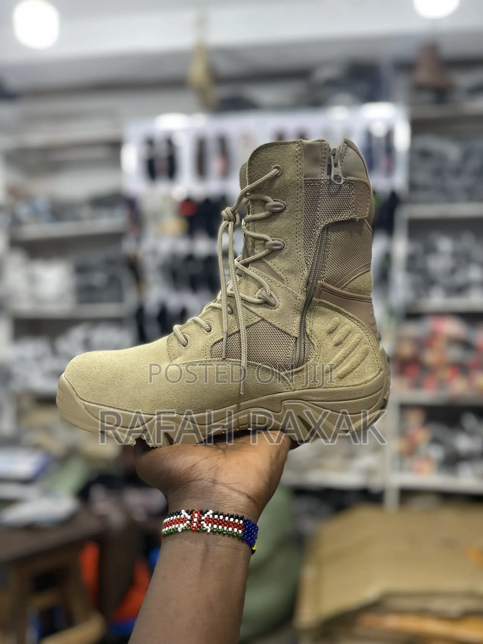 Original Men’S Delta Suede Khaki Desert Boots