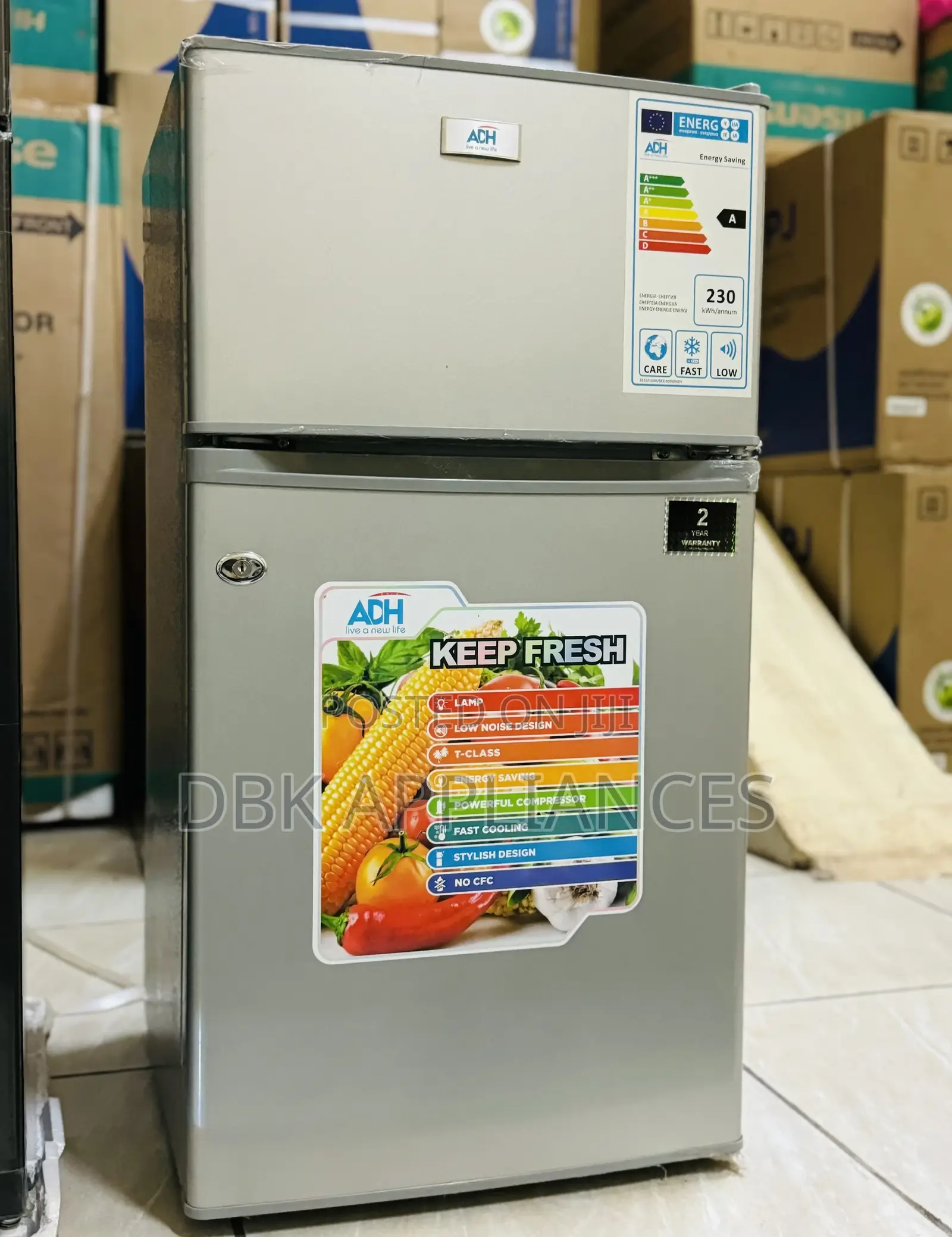 Adh Double Door Fridges Available