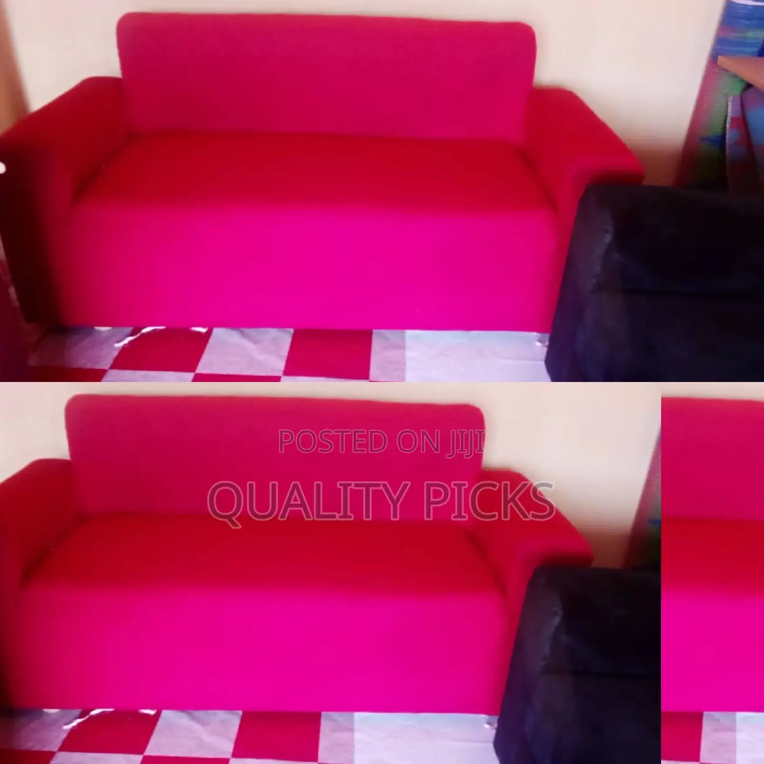 Brand New Red Sofa Cover