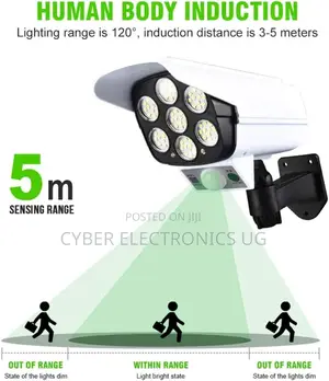 Simulation Camera Solar Sensor Light LED Street Outdoor